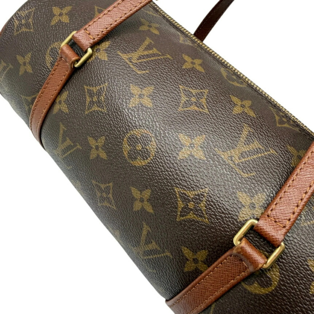 LOUIS VUITTON Brown Monogram Papillon 26 Tote Bag - Picture 7 of 9